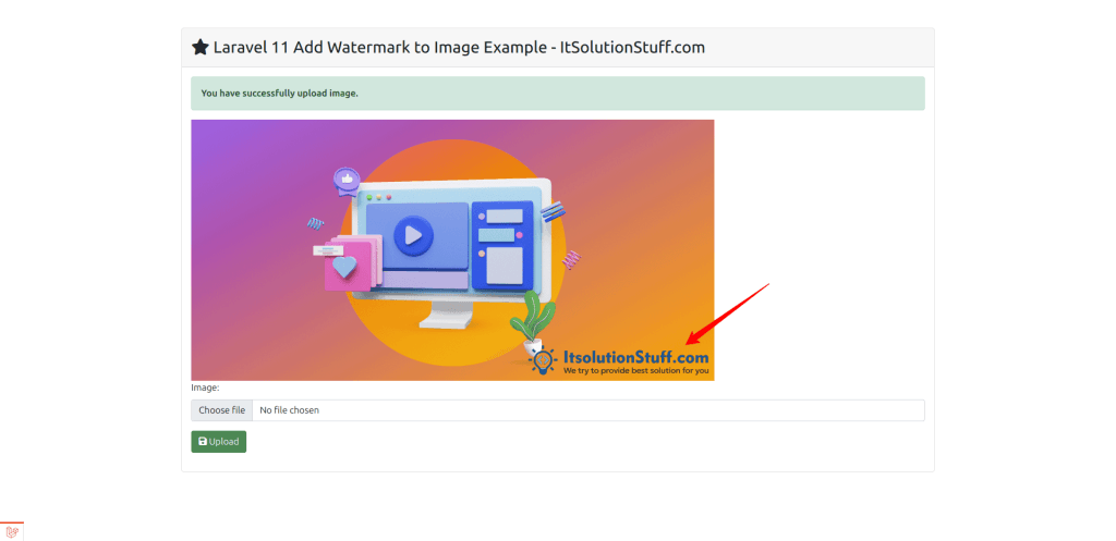 laravel 11 add watermark 2 How to Add Watermark on Image Laravel 11