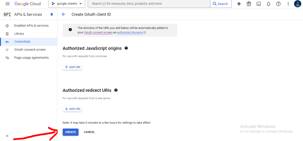 How to integrate google Spreadsheet in laravel 11