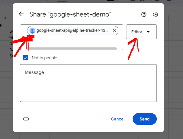 How to integrate google Spreadsheet in laravel 11