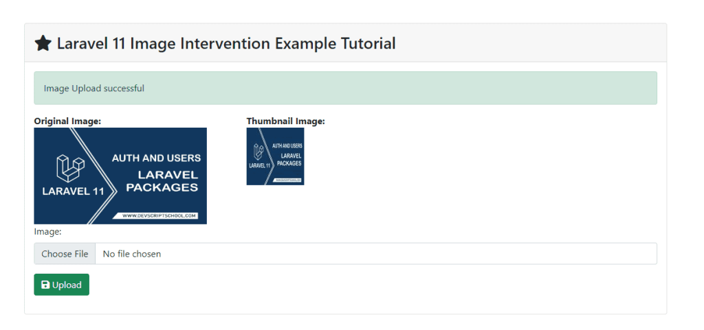 Laravel 11 Image Intervention Tutorial 