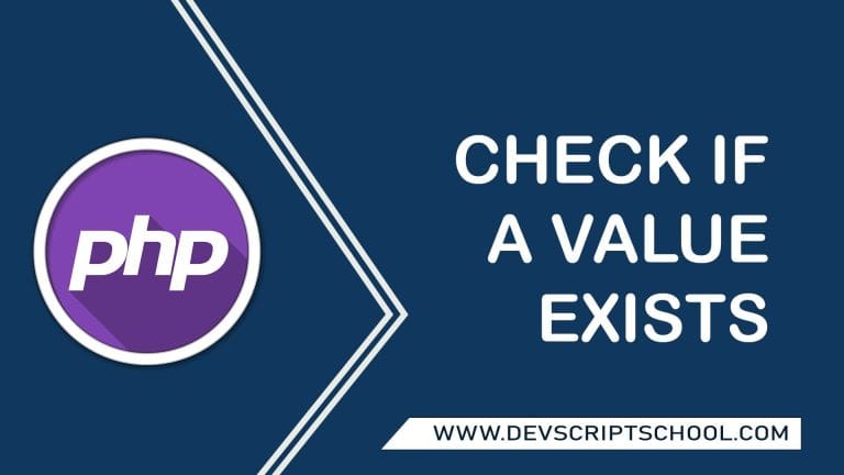 How to Check If a Value Exists in an Array in PHP