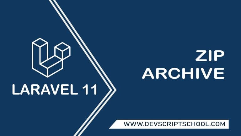 How to Create ZIP Archive File in Laravel 11