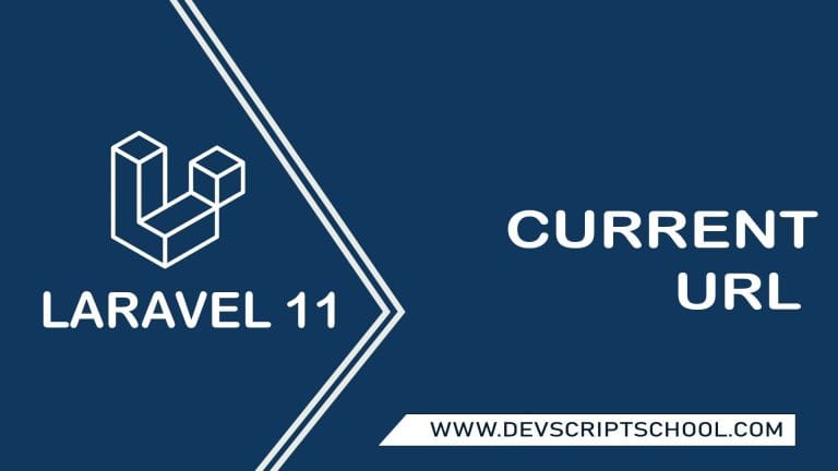 How to Get Current Full URL in Laravel 11