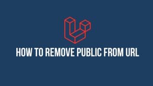 How to Remove Public from URL