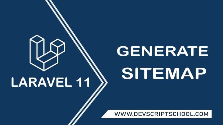 Laravel 11 Generate and Read Sitemap XML File