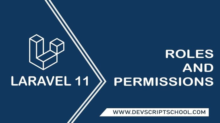 Laravel 11 User Roles and Permissions