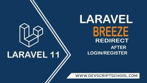 Laravel Breeze Change Redirect After Login/Register