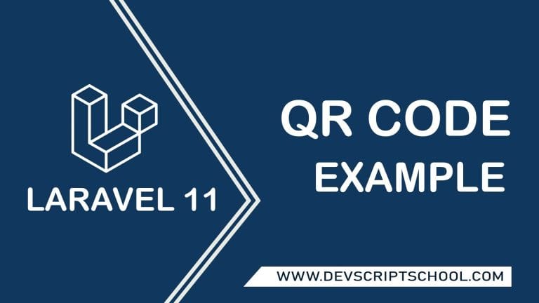 How to Generate QR Code in Laravel 11