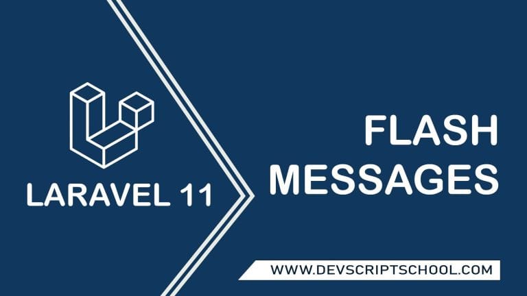 Laravel Implement Flash Messages Tutorials