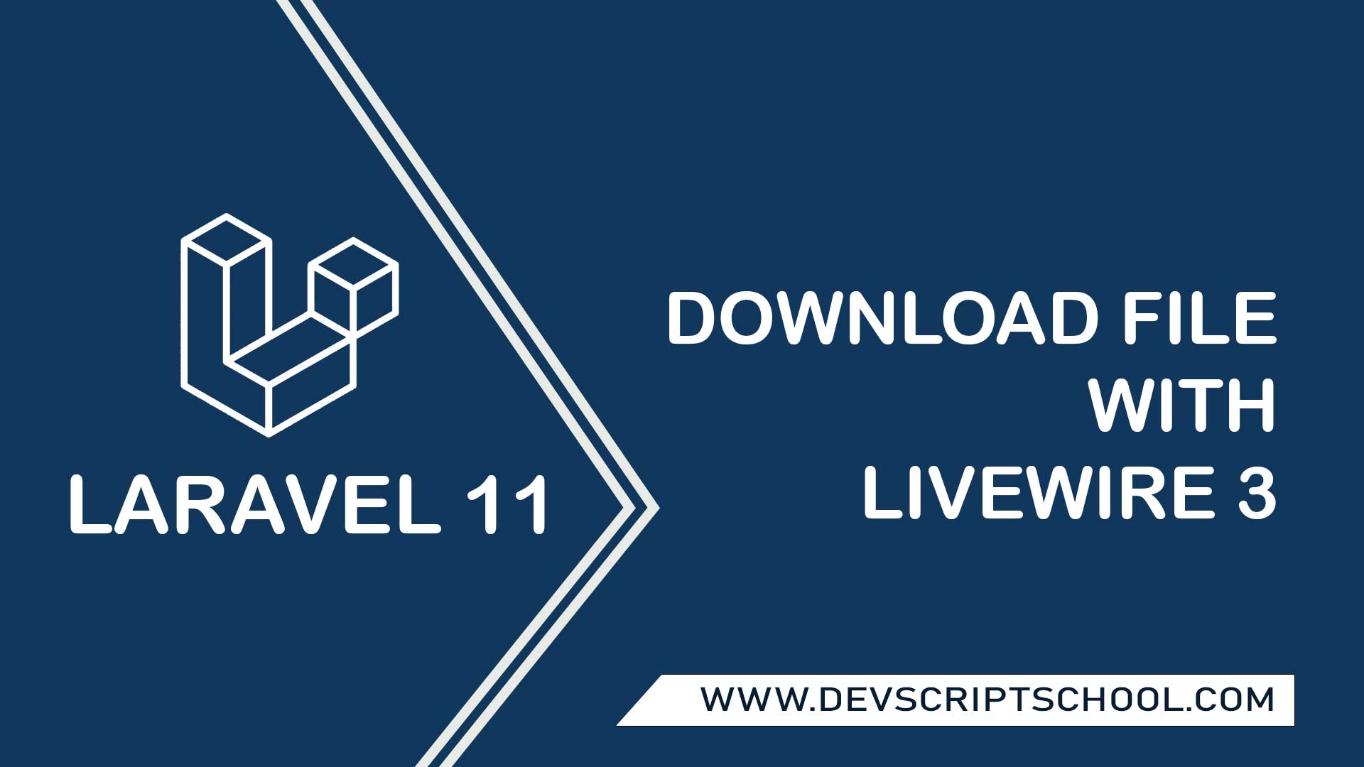 How to Download File in Laravel Livewire 3