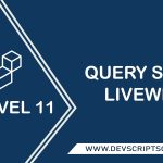 How to get a query string with laravel livewire 3